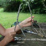 Scary “Blair Witch” Icons Made from Sticks