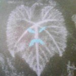 Spooky Chalk Rubbings for Halloween