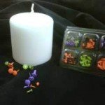 Transform Candles into Cool Halloween Candles
