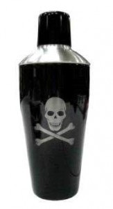 skull cocktail shaker