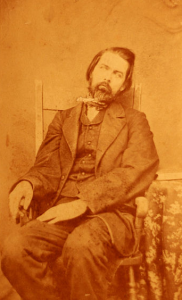 tintype of deceased Civil War hero