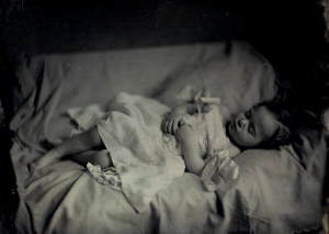 post mortem photograph sleeping toddler