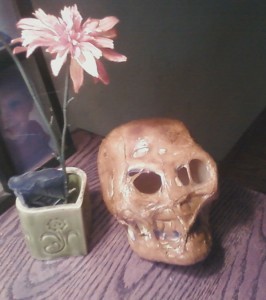 Skull Halloween Prop