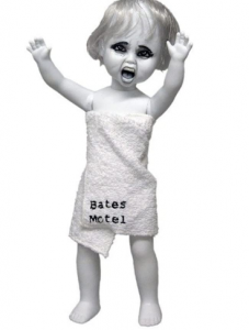 Bates Motel haunted screaming doll