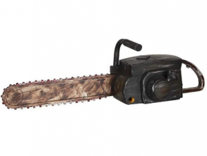 Halloween fake chainsaw prop